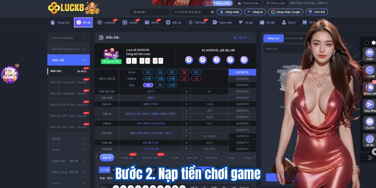 Bước 2. Nạp tiền chơi game